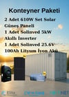 5kW Konteyner Paketi