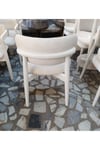 Beyaz bohem sandalye (1 adet)