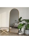 Oval Kesimli Metal Boy Aynası 180x60