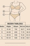 Siyah Dantel Vücut ÇorabI