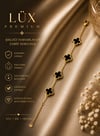 Premium Gold Yonca Kadın Bileklik Eşe, Sevgiliye, Arkadaşa, Anneye Hediye