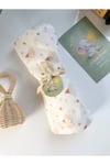 2 KATLI ORGANİK BEBEK MÜSLİN ÖRTÜ %100 PAMUK NEFES ALAN ÇOK AMAÇLI KUNDAK BEZ YENİDOĞAN BATTANİYESİ