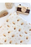 2 KATLI ORGANİK BEBEK MÜSLİN ÖRTÜ %100 PAMUK NEFES ALAN ÇOK AMAÇLI KUNDAK BEZ YENİDOĞAN BATTANİYESİ