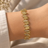 Élan Işıltılı Gold Bileklik