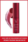 Glow Kiss Tinted Lip Balm No: 02 Strawberry - Renkli Dudak Nemlendiricisi SPF15