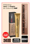 Yoğun Kapatıcı Fondöten - Derma Make Up Cover 02 Bronz 30 ml 8680923304823