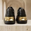 ÖZARI - Öİ025-1 MARCOMEN GOLD DETAYLI KROKO DESENLİ DANA DERİ AYAKKABI