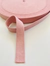 1 Metre Eni 3 Cm Pamuklu Pembe Kolon