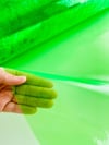 1 Metre Eni 75 Cm Açık Yeşil Su Geçirmez Çantalık PVC KumaşPVC Kumaşlar