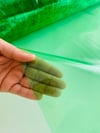 1 Metre Eni 75 Cm Koyu Yeşil Su Geçirmez Çantalık PVC KumaşPVC Kumaşlar