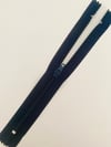 18 Cm Klasik Lacivert Fermuar