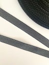 5 Metre Eni 1.5 Cm Siyah İnce Polyester Biye
