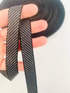 5 Metre Eni 1.5 Cm Siyah İnce Polyester Biye