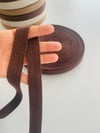 5 Metre Eni 2 Cm Pamuklu Acı Kahve Biye