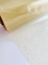 Yarım Metre Eni 130 Cm Gold Simli Su Geçirmez Çantalık PVC KumaşPVC Kumaşlar
