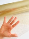 Yarım Metre Eni 130 Cm Gold Simli Su Geçirmez Çantalık PVC KumaşPVC Kumaşlar