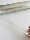 Yarım Metre Eni 130 Cm Gümüş Simli Su Geçirmez Çantalık PVC KumaşPVC Kumaşlar