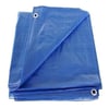 2x4 Metre Mavi 110 gr Ebatlı Pvc Branda Gölgelik Su Geçirmez Çadır Branda Tente