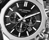 Lee Cooper LC08218.350 Erkek Çelik Kordonlu Quartz Kol Saati