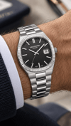Lee Cooper LC08352.350 Erkek Çelik Kordonlu Quartz Kol Saati