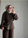 Miya İkili Takım _ Kahverengi 