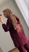 Rosa İkili Takım - Bordo