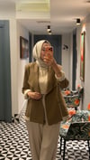 Tasarım Blazer -Vizon