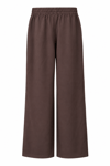 Kahve kemer detaylı salaş pantolon