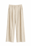 Natural keten karışımlı pantolon