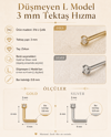 3 mm Tektaş Düşmeyen Çelik Hızma 316L L Model Uzun Ömürlü