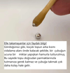 316 L Çelik Burun Piercingi Zirkon Taşlı Smiley Yarım Halka Piercing