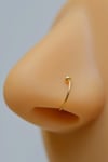316 L Çelik Mini Toplu Halka Burun Piercing 10 mm