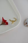 8 mm Kuzey Yıldızı Charm Halka Piercing – Gold & Gümüş | Helix, Kıkırdak, Lob Uyumlu