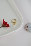 8 mm Kuzey Yıldızı Charm Halka Piercing – Gold & Gümüş | Helix, Kıkırdak, Lob Uyumlu