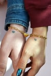 Çelik İkili Mıknatıslı Kalp Sevgili Bilekliği Çift Bilekliği Best Friends