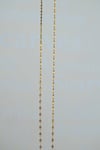 Çelik Işıltılı İnce Zincir Kolye 45 cm