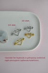 Kalpli Çerçeve Göğüs Piercingi 18 mm Kalpli Nipple Piercing