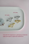 Kalpli Göğüs Piercingi | 316L Çelik 13 mm