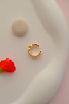 Sıra Yıldızlı Earcuff Sıkıştırma Kıkırdak Küpesi Yıldızlı