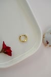 Taşlı Sıralı Mini Kalpli Halka Tragus Helix KIkırdak Piercing Forward Helix