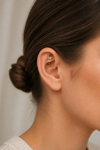 Zirkon Taşlı Kalp Rook Piercing