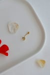 Zirkon Taşlı Kalp Rook Piercing