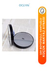 Büyüteçli Vantuzlu Ayna, 10x Büyüteç Makyaj Aynası, Sabitlenebilir, Pratik Kullanışlı 9cm