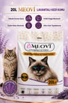 Lavanta Kokulu İnce Taneli Ultra Topaklaşan Tozsuz Premium Kedi Kumu 20Lt.