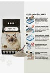 Marsilya Sabun Kokulu İnce Taneli Ultra Topaklaşan Tozsuz Premium Kedi Kumu 10 Lt.