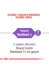 Sterilised37 Kısırlaştırılmış Kediler Için Kuru Kedi Maması 400g