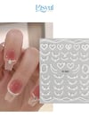 Tırnak Sticker Protez Tırnak Kalıcı Oje Süsleme, Nail Art Sticker