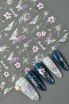 Tırnak Sticker Protez Tırnak Kalıcı Oje Süsleme, Nail Art Sticker
