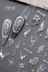 Tırnak Sticker Protez Tırnak Kalıcı Oje Süsleme, Nail Art Sticker