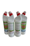 Ultra Kıvamlı Çamaşır Suyu 1000 ml X4 -Derinlemesine Temizlik